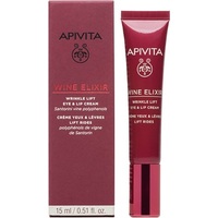 Крем Apivita WINE ELIXIR при зморшках для губ та шкіри навколо очей з бджолиним воском 15мл