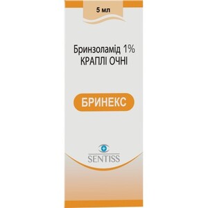 Бринекс краплі для очей 1% флак. 5мл