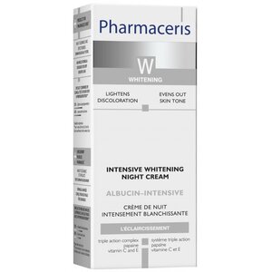 Крем Pharmaceris W Albucin-Intensive Интенсивный отбеливающий ночной для лица 30мл