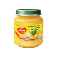 Пюре Milupa фруктовое Яблоко и Тыква с 6 мес 125г