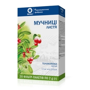 Толокнянки листья по 2 г в фильтр-пакетиках 20 шт. - Виола