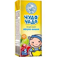 Сік Чудо-чадо яблучний-вишневий 200 мл