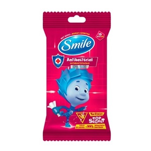 Салфетки влажные Smile Фиксики №15