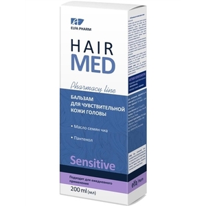 Эльфа Бальзам Hair Med д/чувств. кожи головы 200мл