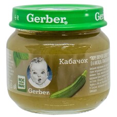 Пюре Gerber Кабачок 80 г