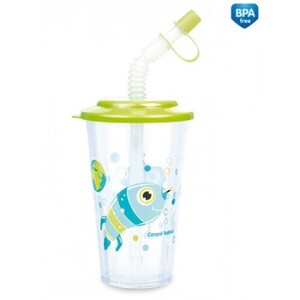 Кружка Canpol 4/112 тренувальна з трубочкою