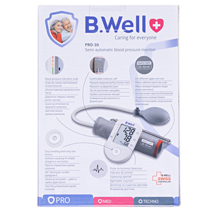 Тонометр B.Well Pro-30 манж. M-L (22-42 см) полуавт.