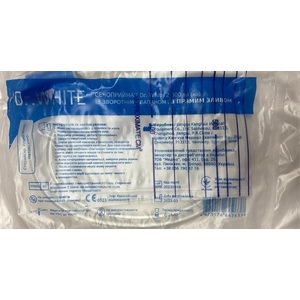 Мочеприемник Dr. White с обратным клапаном и прямым сливом 2000 мл