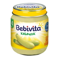 Пюре Bebivita 1807 Кабачок 125 г