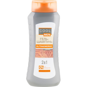 Гель-шампунь Cool Men Ultraenergy Sport 2 в 1 1л