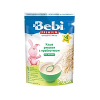 Каша Bebi безмолочна Рис низькоалерг з пребіот з 4-х міс 200 г