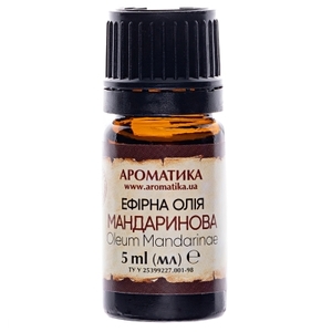 Олія Ароматика ефірна мандаринова 5 мл