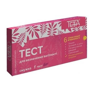 Тест Teta для опр. беременности ранняя диагностика №1
