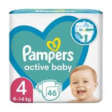 Підгузники Pampers Active Baby Maxi 9-14 кг 46шт. №1