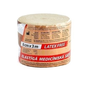 Бинт LAUMA еласт. мед. модель 2 Latex Free 8см*3м