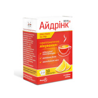 Айдрінк порошок зі смаком лимона по 4.8 г у саші 10 шт.