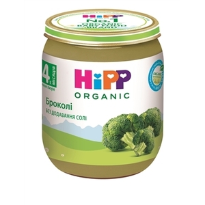 Пюре HiPP 4012 овощное Брокколи 125г
