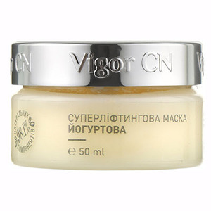 Маска для лица Vigor Суперлифтингова йогуртовая 50мл