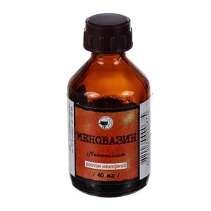 Меновазин раствор спиртовой по 40 мл во флаконе 1 шт. - ДКП