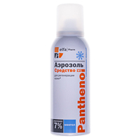 Аэрозоль Panthenol с охлаждающим эффектом 150 мл