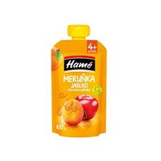 Пюре Hame Яблуко и абрикос 100 г (пауч)