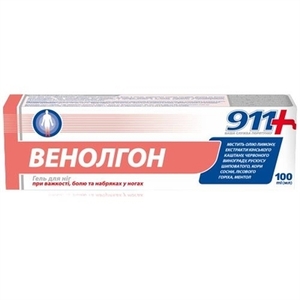 Гель Венолгон 911 д/ног 100мл Фармаком