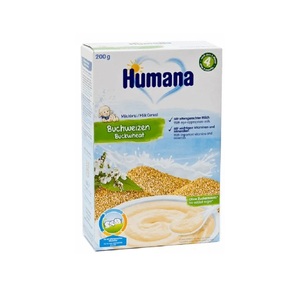 Каша Humana молочна Гречана 200г (775573)