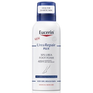 Пенка Eucerin 89799 Урея Рипеир Плюс для ухода за сухой и очень сухой кожей ног 150мл
