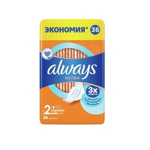 Прокладки Always Ultra Normal Quatro №36