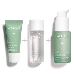 Набір Caudalie 2831-1 Vinopure Spring Set 1,2,3 (Сироватка 30мл+Тонік 50мл+Желе д/очищ 30мл)