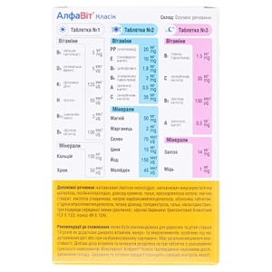 АлфаВіт таблетки №120