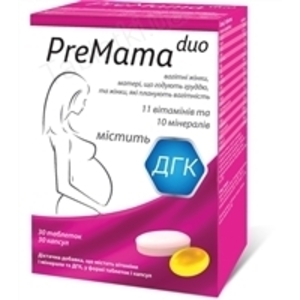 Премама Дуо табл. №30 + капс. №30