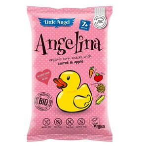 Снеки кукурудзяні Angelina органічні (БЕЗ ГЛЮТЕНУ) Mclloyds 30г