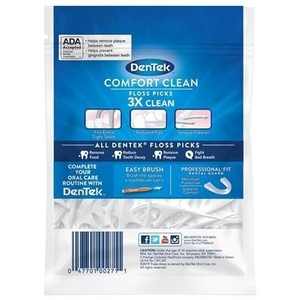 Флосc-зубочистка DenTek Комфортне очищення №75