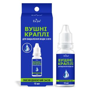 Вушні краплі Enjee 15мл від води