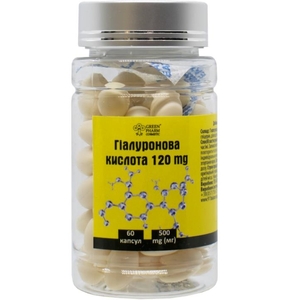 Гіалуронова кислота 120мг капс. 500 мг №60