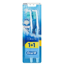 Зубная щетка ORAL-B 3D White 40 средняя №2 Зубная щетка ORAL-B 3D White 40 средняя №2