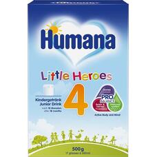 Суміш Humana-4 суха молочна Маленькі герої 500 г