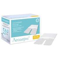 Лейкопластырь ЛЕОДЕРМ хир.нетк.д/катет.8смх6см №1 (50шт. в уп.)