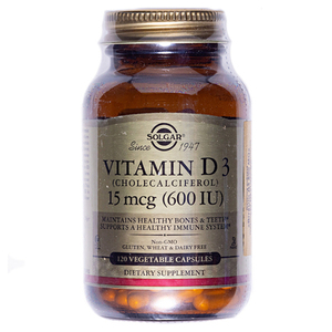 Солгар (Solgar) Витамин Д3 600 МЕ капс. №120