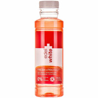 Ополаскиватель Edel White ротовой полости Свежесть + Защита 400мл
