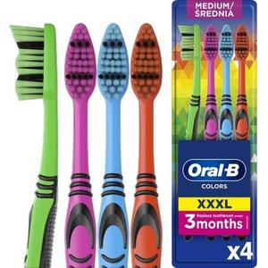 Зубна щітка ORAL-B Color Collection Сімейна середня №4