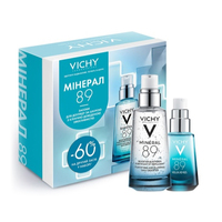 Набор Vichy Минерал 89 (Гель-бустер 50 мл + гель для увлажнения кожи навк. глаз 15 мл)
