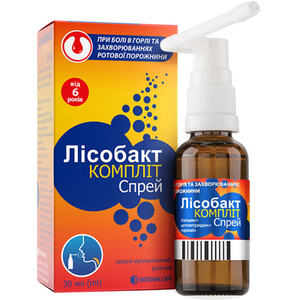 Лісобакт Компліт спрей по 30 мл у флаконі 1 шт.