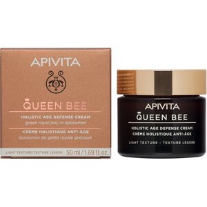 Крем Apivita QUEEN BEE Легкої текстури для комплексного захисту від старіння 50 мл