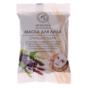 Маска Ароматика сухая очищающая для жирной кожи 40 г