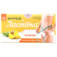 Фиточай Ласточка №118  д/похудения Enjee Ананас  пак. 1,5г №20