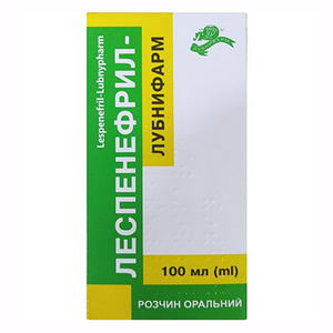 Леспенефрил-Лубныфарм раствор по 100 мл во флаконе
