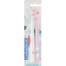 Зубная щетка Curaprox Набор Duo Winter Special Edition pink ультрамягк. №2 Зубная щетка Curaprox Набор Duo Winter Special Edition pink ультрамягк. №2