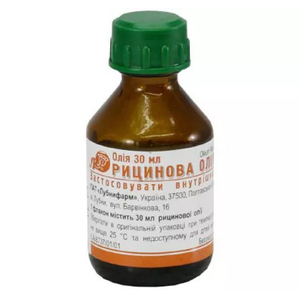 Касторова олія 30мл Лубнифарм